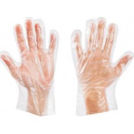 Γάντια Μιας Χρήσης Πολυαιθυλενίου Διάφανα - 100τμχ