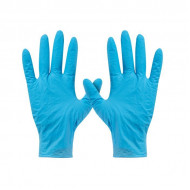 Γάντια Βινυλίου Μπλε Χωρίς Πούδρα Medium - 100τμχ
