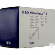 Βελόνες BD Microlance 3 Υποδερμικές μιας Χρήσης 18G x 40mm Ροζ - 100τμχ