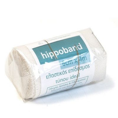 Ελαστικός Επίδεσμος Hippoband 6cmx4m - 1τμχ