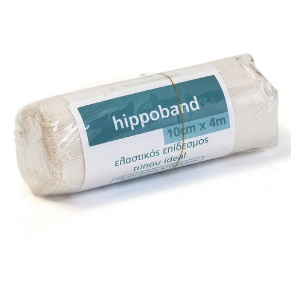 Ελαστικός Επίδεσμος Hippoband 10cmx4m - 1τμχ