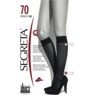Κάλτσες κάτω γόνατος Ibici Segreta Classic 70den 11/14 mmHg  Μαύρη